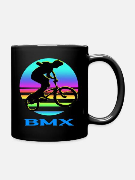 BMX Bike - Tasse einfarbig - Schwarz