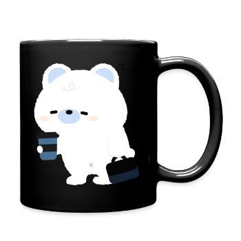 Polar Bear Coffee - Full Colour Mug - black - Right