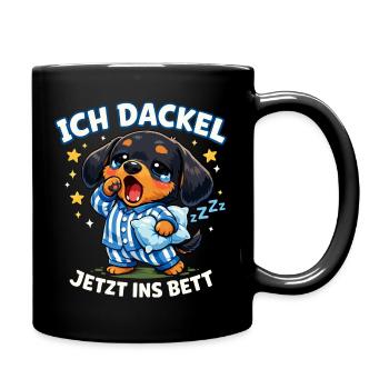 Teckel Offre des vêtements Je suis teckel maintenant - Mug uni - noir - Droite