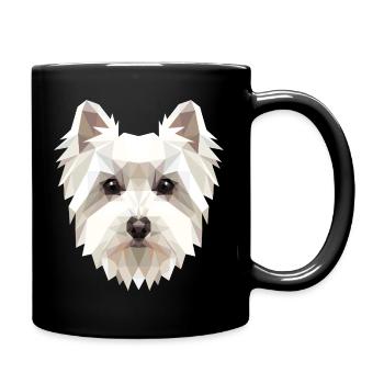 Maltese Little Maltese Dog Love Sweet Maltese - Full Colour Mug - black - Right
