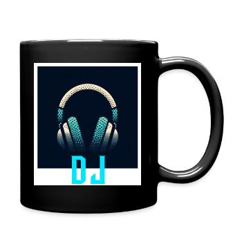 Disc jockey - Full Colour Mug - black - Right