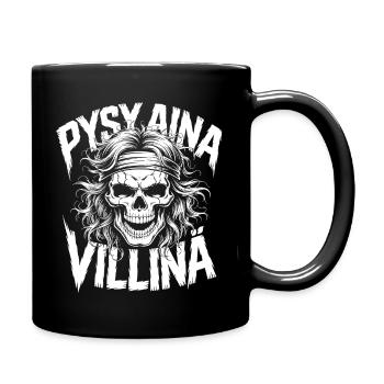 Wild Skull Design - Full Colour Mug - black - Right