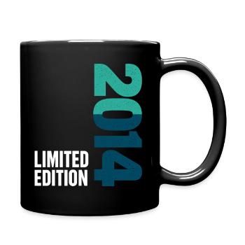 12th Birthday Level 12 Unlocked 2014 - Full Colour Mug - black - Right