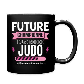 Future Championne De Judo Judoka - Mug uni - noir - Droite