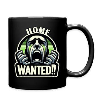 Affiche de House Seeking Screaming - Mug uni - noir - Droite