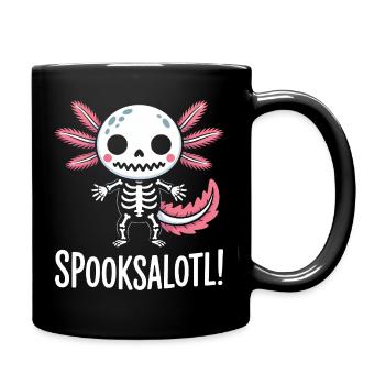 Spooksalot Skeleton Dragon Charm - Full Colour Mug - black - Right