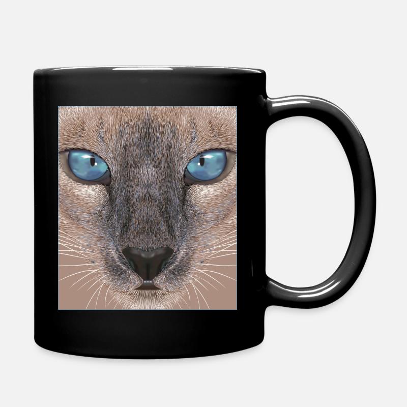 Chat siamois - Mug uni - noir
