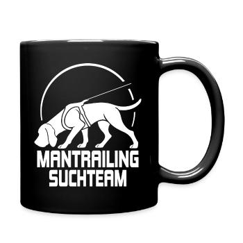 Équipe de recherche de chasseurs de chasse Bloodhound Dogs Wilsigns - Mug uni - noir - Droite