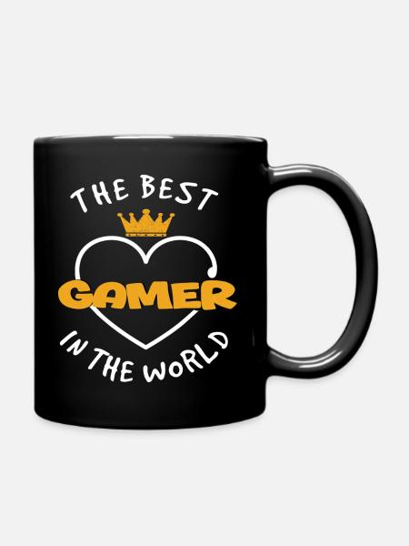 Gamer - Tasse einfarbig - Schwarz