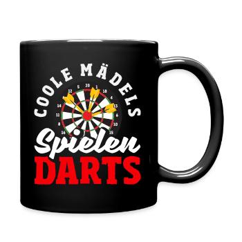 Fléchettes drôles Expressions Cadeaux de fléchettes - Mug uni - noir - Droite