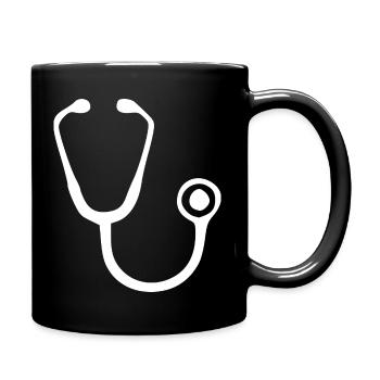 Don de médecine Docteur - Mug uni - noir - Droite