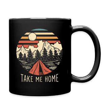 Montagnes - Ramène-moi à la maison - Mug uni - noir - Droite