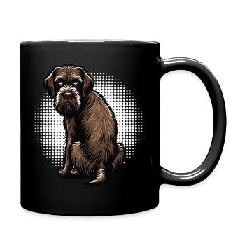 Deutsch Drahthaar Deutsch-Drahthaar Besitzer - Tasse einfarbig - Schwarz - Rechts