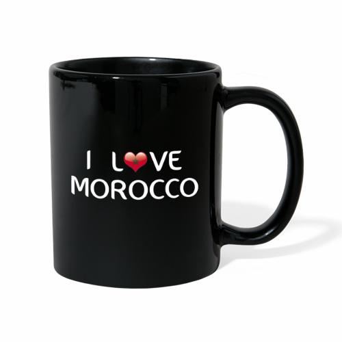 i_love_morocco - Taza de un color