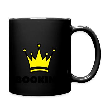 booking - Tasse einfarbig - Schwarz - Rechts