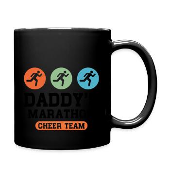 Marathon Cheer Team - Full Colour Mug - black - Right