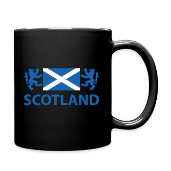 Scotland - Tasse einfarbig - Schwarz - Rechts