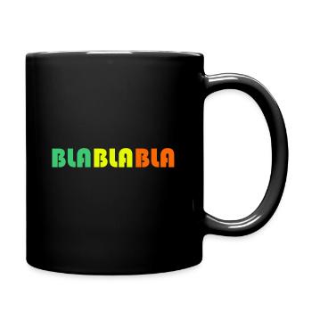 BLABLABLA - Mug uni - noir - Droite
