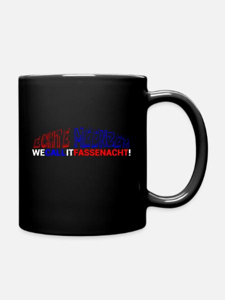 Das Geschenk zur Fastnacht er aus Mainz - Tasse einfarbig - Schwarz