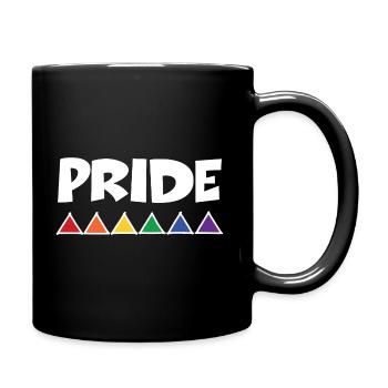 pride2 2 - Tasse einfarbig - Schwarz - Rechts