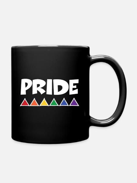pride2 2 - Tasse einfarbig - Schwarz