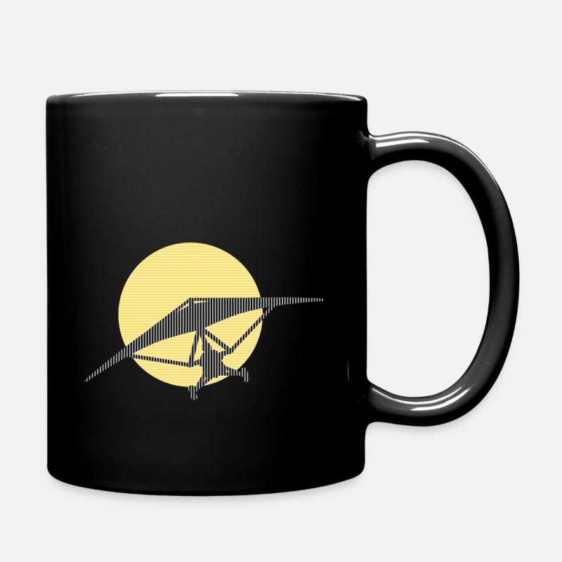 Cadeau de cerf-volant ultra-léger - Mug uni - noir