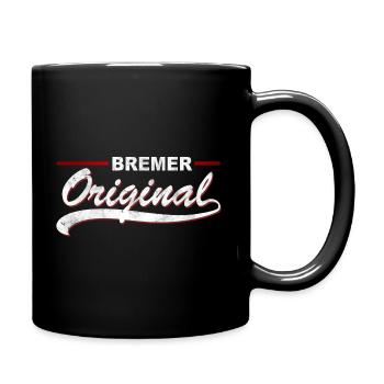 Bremer Original - Tasse einfarbig - Schwarz - Rechts