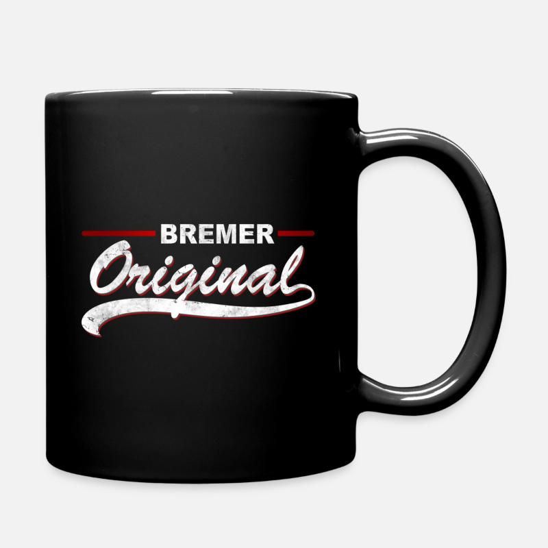 Bremer Original - Tasse einfarbig - Schwarz