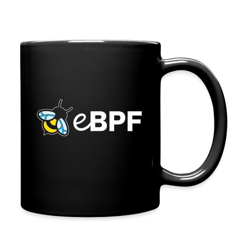 ebpf logo color on dark - Full Colour Mug