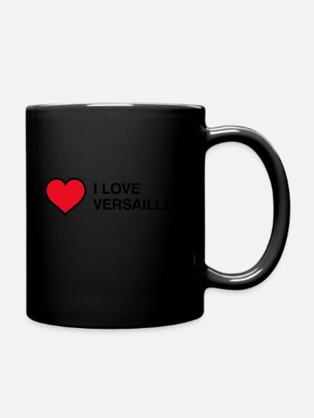 I Love Versailles - I love Versailles - Full Colour Mug - black
