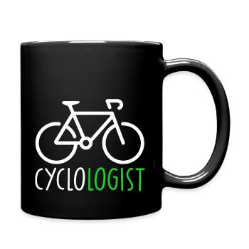 cyclologist / humour sport cyclisme vélo - Mug uni - noir - Droite