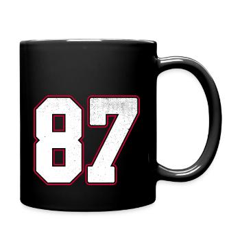 Numéro Eightyseven - 87 Classic Vintage Sport - Mug uni - noir - Droite