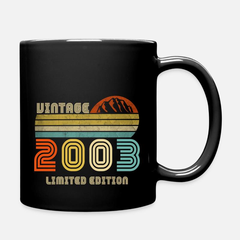 Vintage 2003 Limited Edition - 2003 - Full Colour Mug - black
