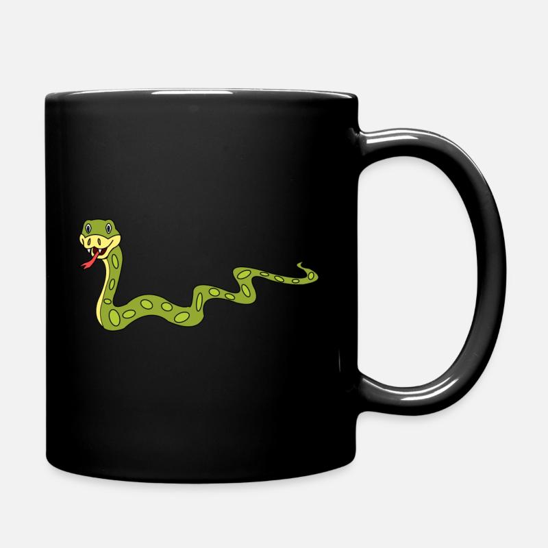 Snake - Full Colour Mug - black