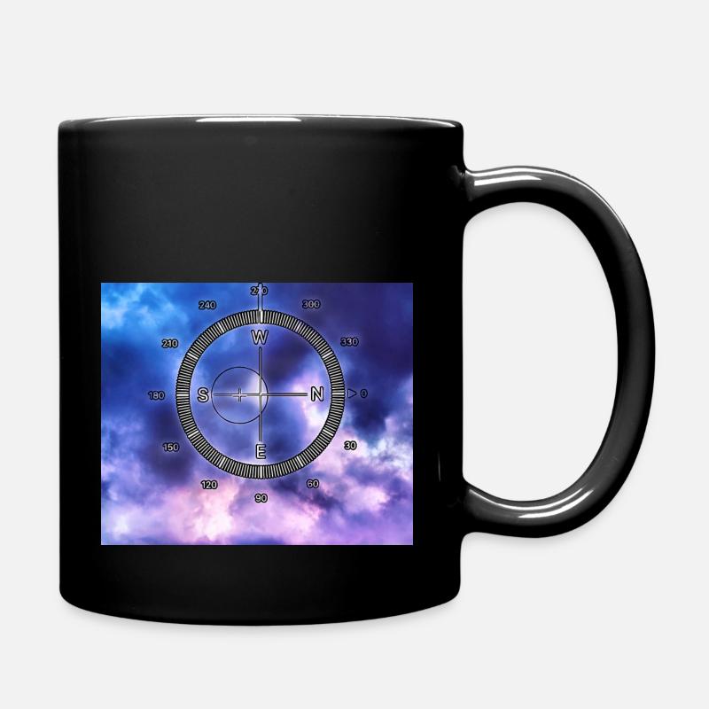 Boussole de la Galaxie - Mug uni - noir
