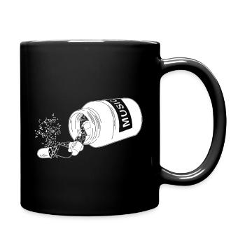 Medical Music - Full Colour Mug - black - Right