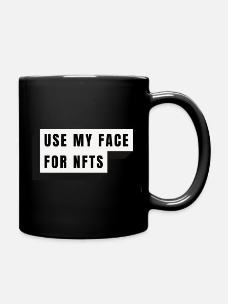 Utiliser mon visage pour les NFT - Mug uni - noir