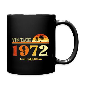 Vintage 1972 - Full Colour Mug - black - Right