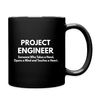 Project Engineer - Full Colour Mug - black - Right