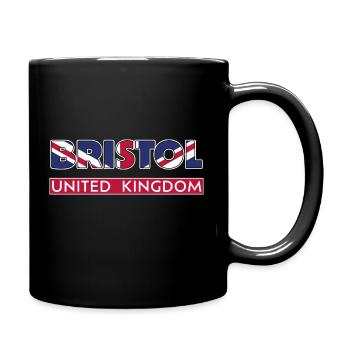Bristol United Kingdom - Full Colour Mug - black - Right