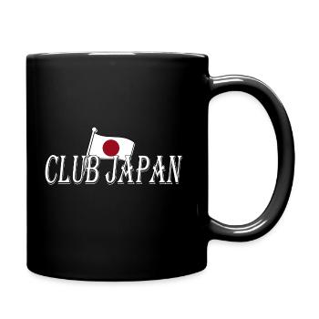 Club Japan | dream Artworks - Tasse einfarbig - Schwarz - Rechts