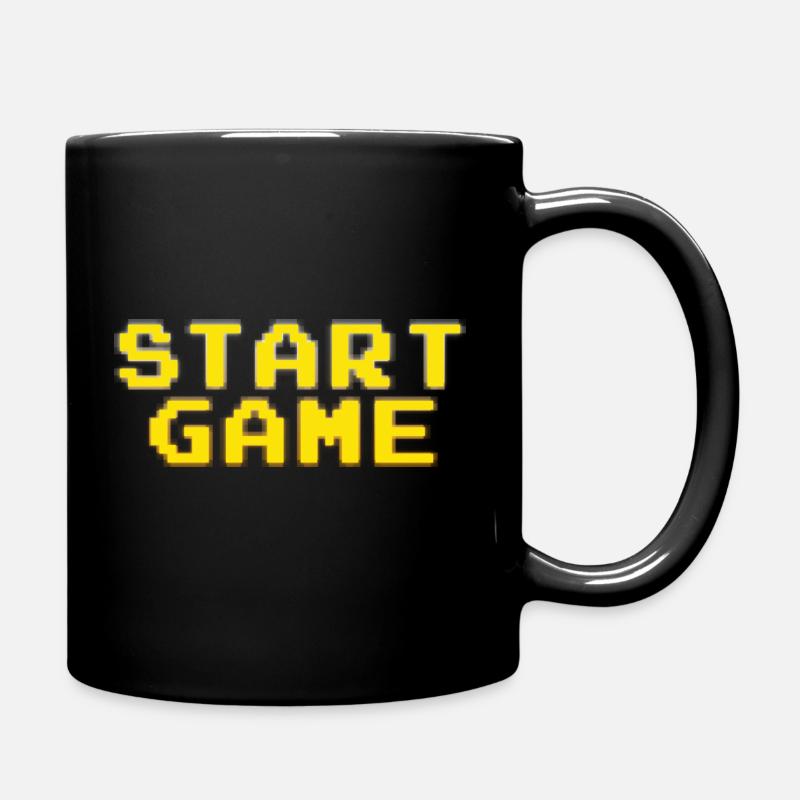 Start Game - Mug uni - noir
