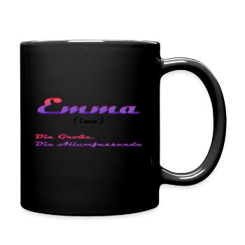 Emma - Full Colour Mug - black - Right