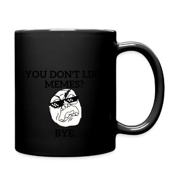 J’adore les mèmes - Mug uni - noir - Droite