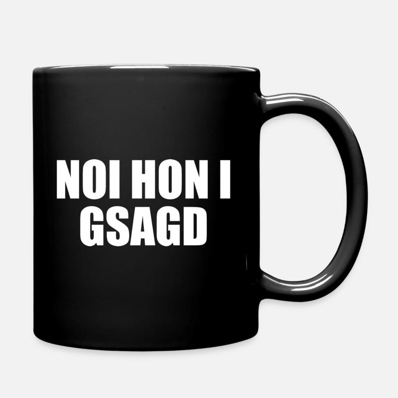 Schwäbisch Noi Hon I Gsagd Schwabe - Tasse einfarbig - Schwarz