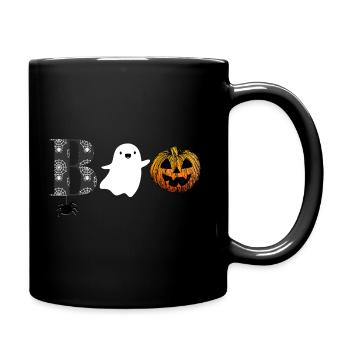 Boo! #2 - Full Colour Mug - black - Right