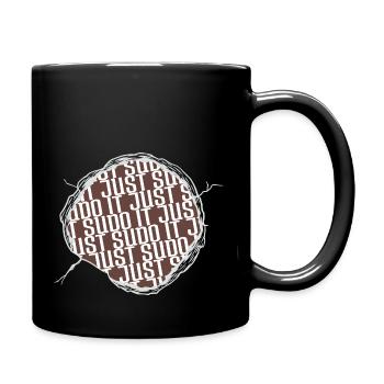 happy computer programming profession present idea - Tasse einfarbig - Schwarz - Rechts