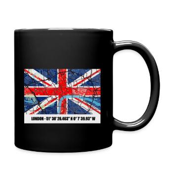 London - Full Colour Mug - black - Right