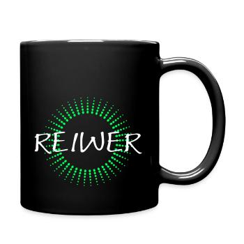 Reiwer Kleiner Frechdachs - Tasse einfarbig - Schwarz - Rechts