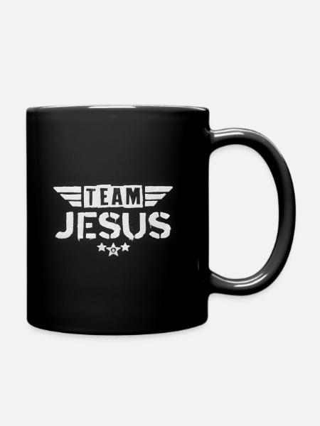 Team Jesus - Mug uni - noir